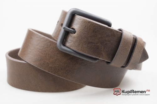 Мужской ремень ZiG BAND Classic bear из натуральной итальянской кожи - kupiremen.ru