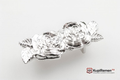 Пряжка Розы для женского ремня 15 мм - kupiremen.ru
