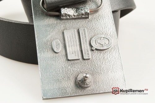 Кожаный ремень с пряжкой "CAVALRY 1840 BELT PLATE"  - kupiremen.ru