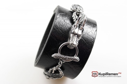 Браслет из хирургической стали Дракон - kupiremen.ru