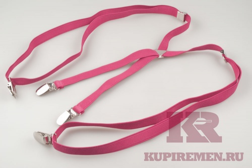 Подтяжки женские узкие ZG Slim Х-образные четырёхклипсовые - kupiremen.ru